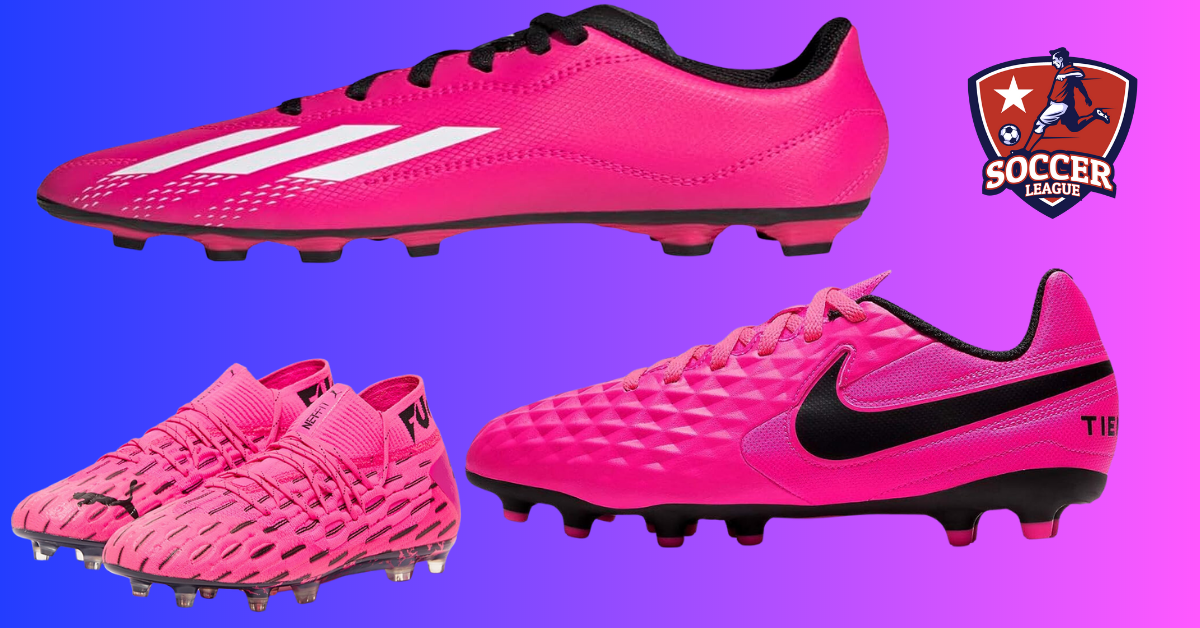 Pink Soccer Cleats – Mark Your Pitch With Style And Performance.