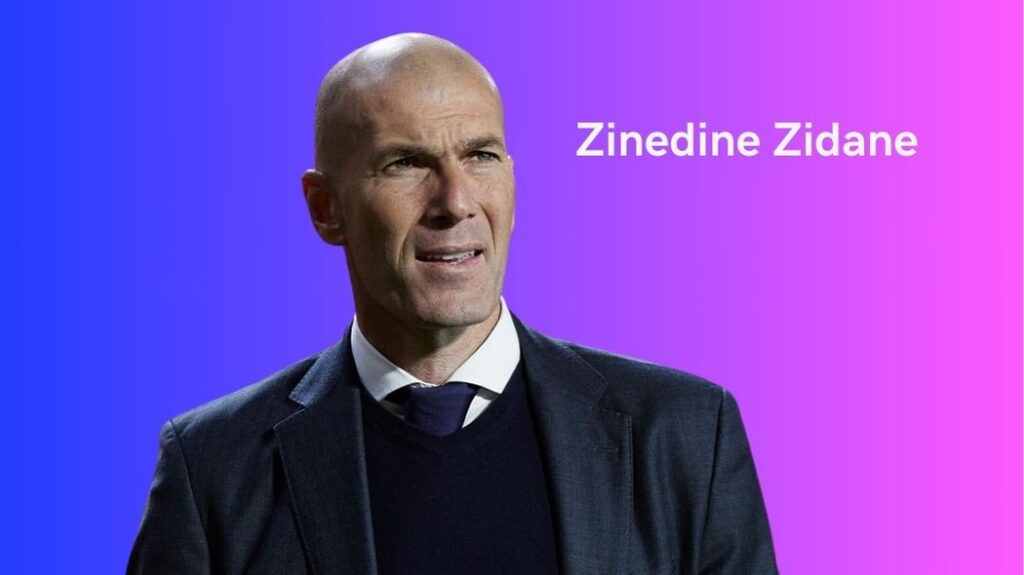 Zinedine Zidane soccer coach