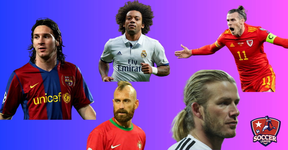 Long Hair Soccer Players: Mark Statement With Unique Style.
